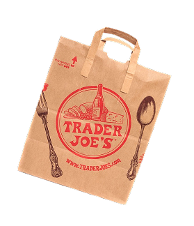 Trader Joe’s shopping bag illustration
