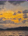 Golden cloudscape