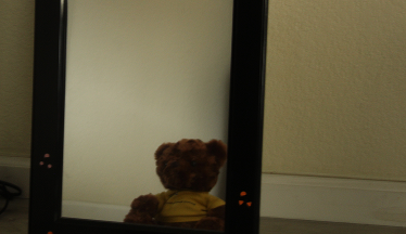 Distance and framing in a domestic scene